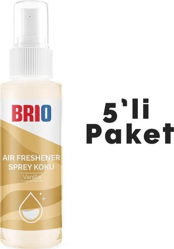 Brio Sprey Koku 170 Ml Vanilla 5 adet - Image 1