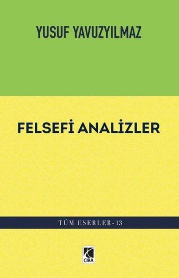 Felsefi Analizler - Çıra Yayınları - Image 1