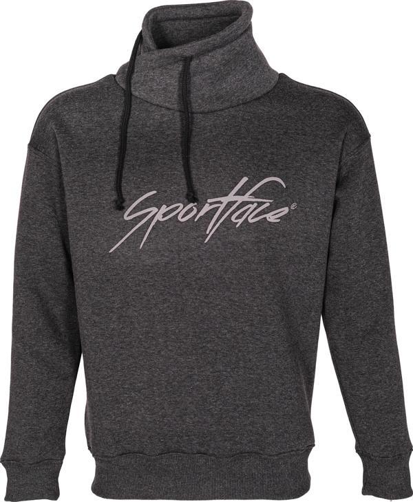 Sf-sw01-1 3 İplik Sf Yazılı Şal Yaka Sweatshirt - Image 1
