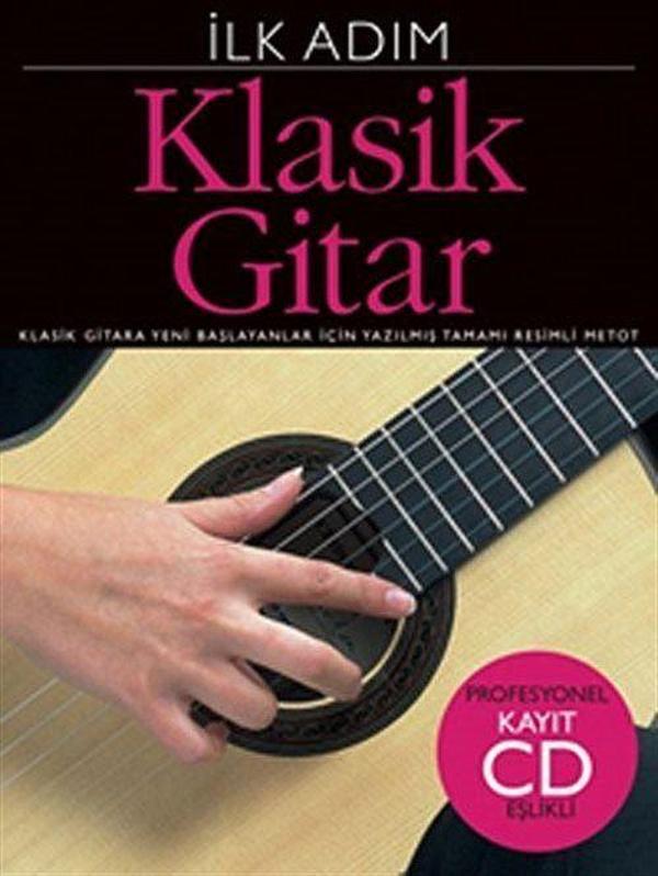 İlk Adım Klasik Gitar (Cd İlaveli) - Porte Müzik Eğitim Yayınları - Image 1
