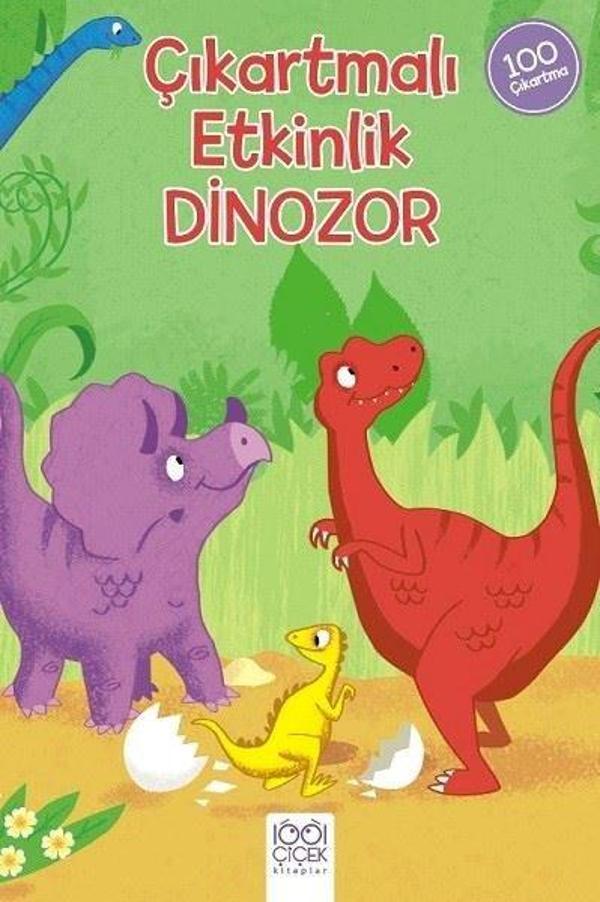 Çıkartmalı Etkinlik - Dinozor - 1001 Çiçek - Image 1
