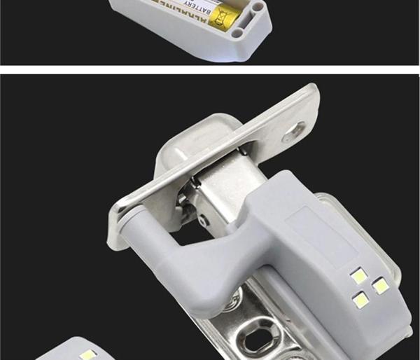 Ebulduk Dolap Gardrop Menteşesi Işıklı Aydınlatıcı Led 5 Adet - Image 1