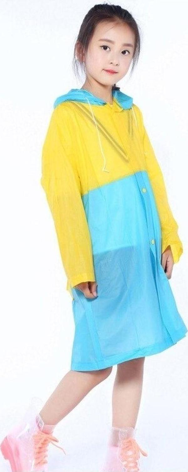 Ebulduk Yağmurluk-Çanta Korumalı Okul Yağmurluğu- Çocuklar Için Yağmurluk - Image 1