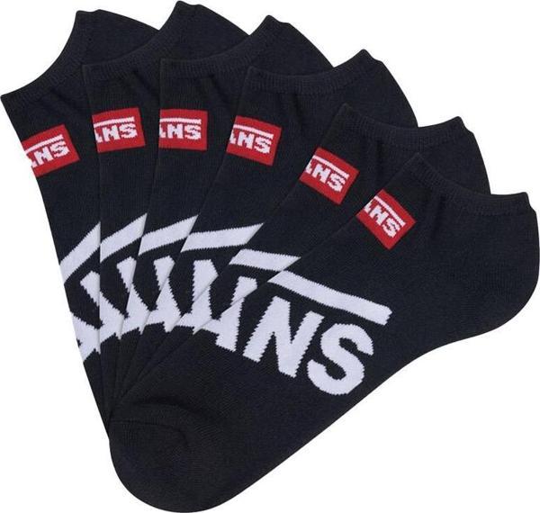 Vans Vn000tlujnh1 Mn No Show 3 Socks Siyah - Image 1