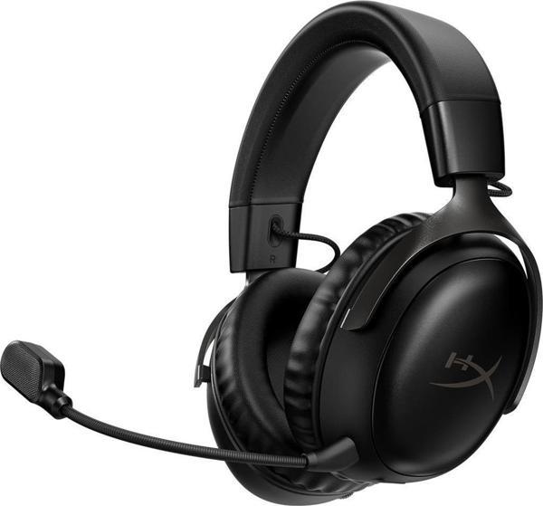 HyperX Cloud III 7.1 77Z46AA Kablosuz Mikrofonlu Kulak Üstü Oyuncu Kulaklığı Siyah - Image 1