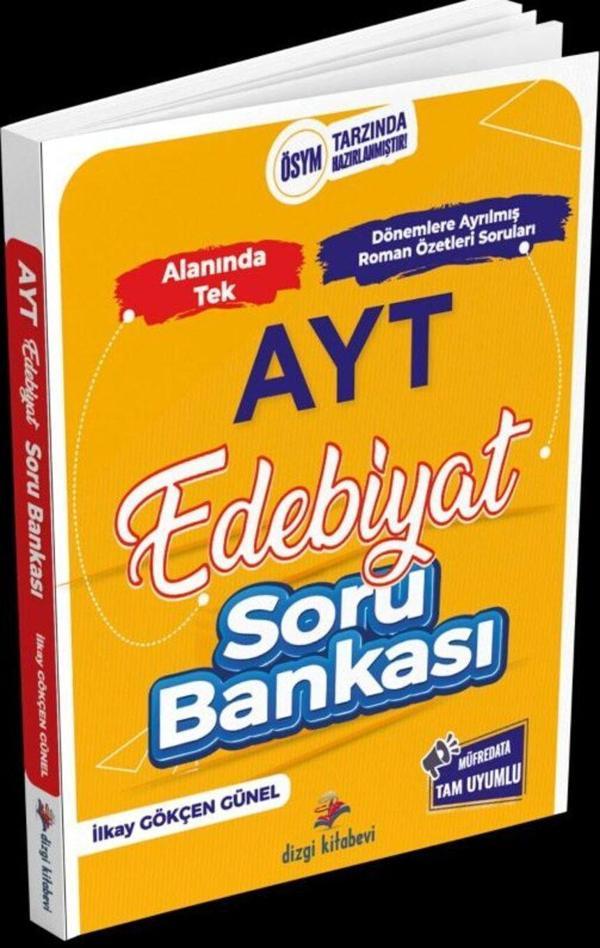 AYT Edebiyat Soru Bankası İlkay Gökçen Günel - Dizgi Kitap Yayınları - Image 1