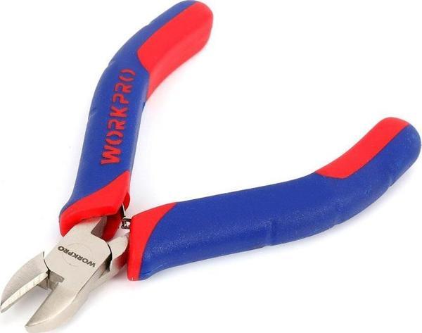 WORKPRO WP231096 110MM CR-V Elektronikçi Profesyonel Mini Yan keski - Image 1