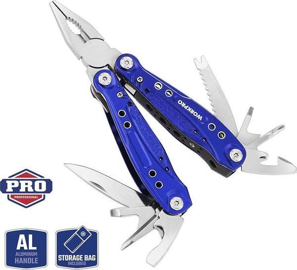 WORKPRO WP382003 15 IN 1 Çok Fonksiyonlu Profesyonel Pense Seti + Taşıma Kılıfı - Image 1