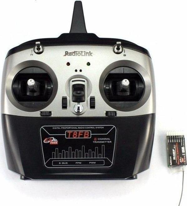 Radiolink T8FB 8CH 8 Kanal Uzaktan Kumanda Radio Control & + Bluetooth & R8EF Alıcı ( 2KM Kontrol Mesafesi ) - Image 1