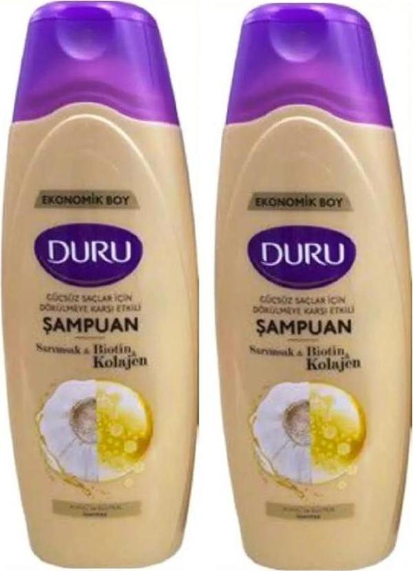 Duru Şampuan Biotin Sarımsak Kolajen 700 Ml x 2 Adet - Image 1