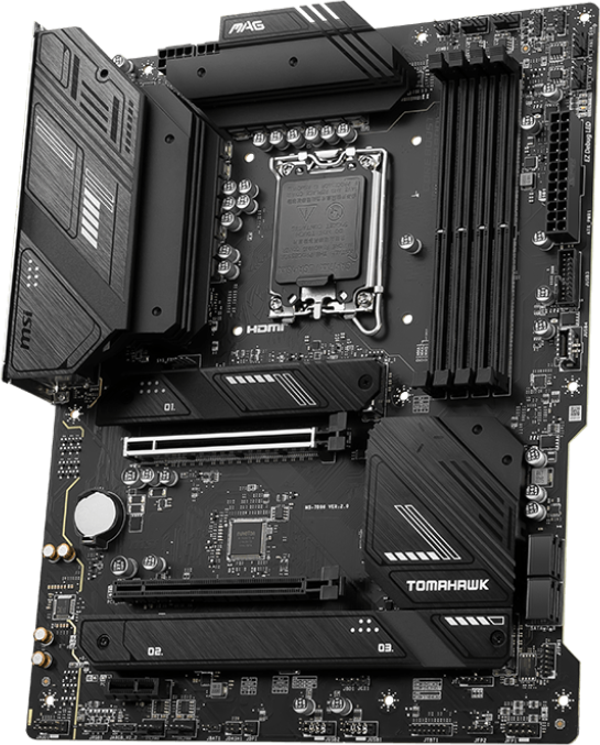 MSI MB PRO B760-P II SOKET 1700 DDR5 7000(OC) PCI-E ,M.2 USB3.2 HDMI,DP 1x 2.5G LAN ATX - Image 1