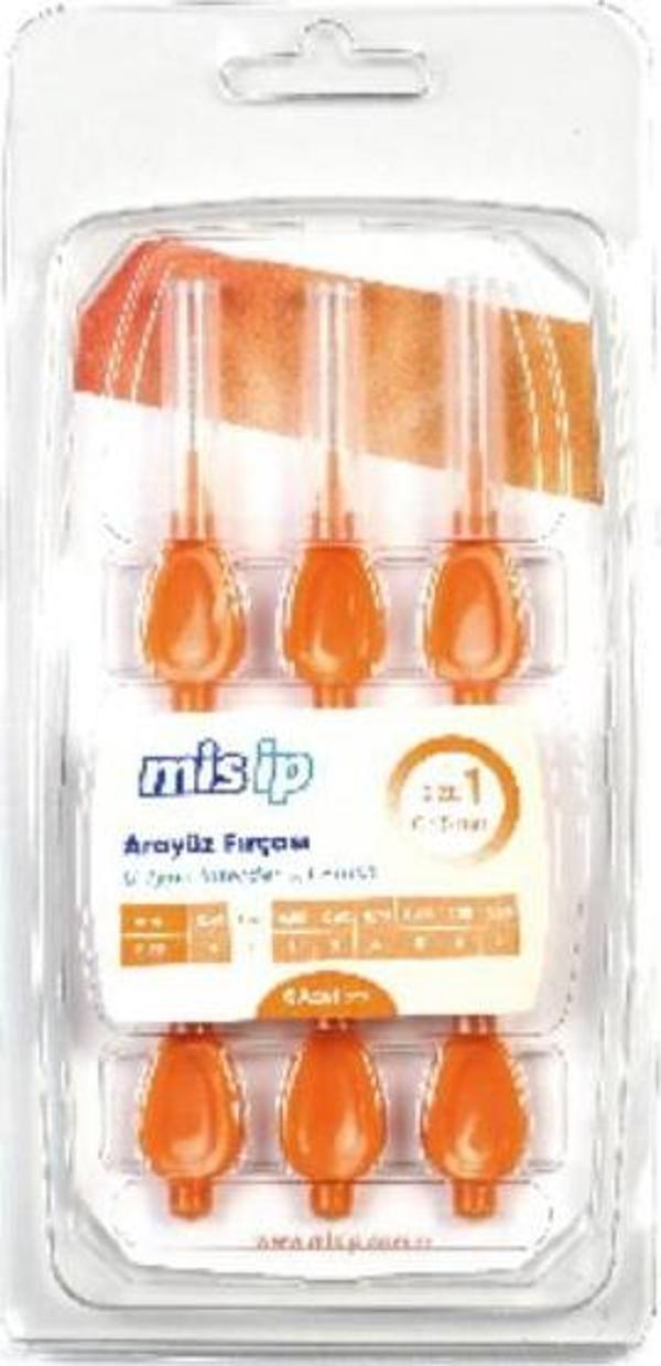 MİSİP ARAYÜZ FIRÇASI U TİPİ 0.45 TURUNCU - Image 1