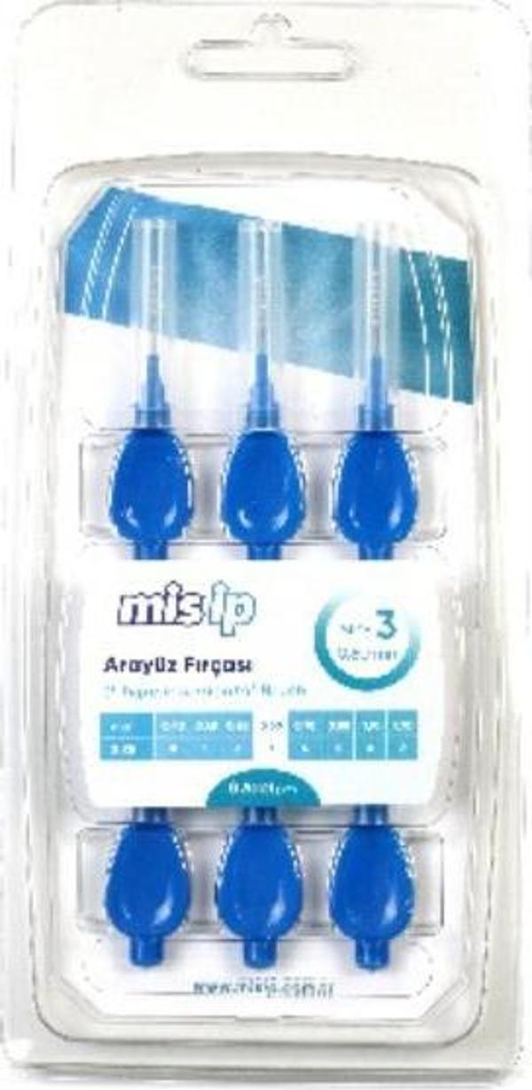 MİSİP ARAYÜZ FIRÇASI U TİPİ 0.60 MAVİ - Image 1