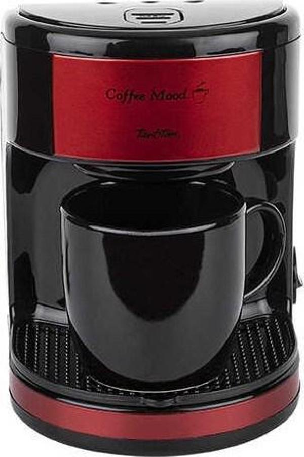 Tantitoni Coffe Mood Filtre Kahve Makinesi - Kırmızı - Image 1