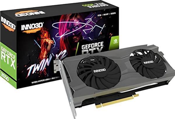INNO3D RTX3050 Twin X2 8GB 128BIT Gddr6 -Lhr (N30502-08D6-1190VA42)Ekran Kart - Image 1
