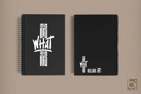 İtis What İtis A5 Çizgisiz Spiralli Defter Bigelio - Dersia Yayınları - Image 1