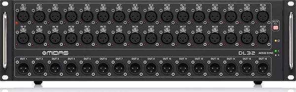 MIDAS DL32 Dijital Stagebox 32 Giriş 16 Çıkış - Image 1
