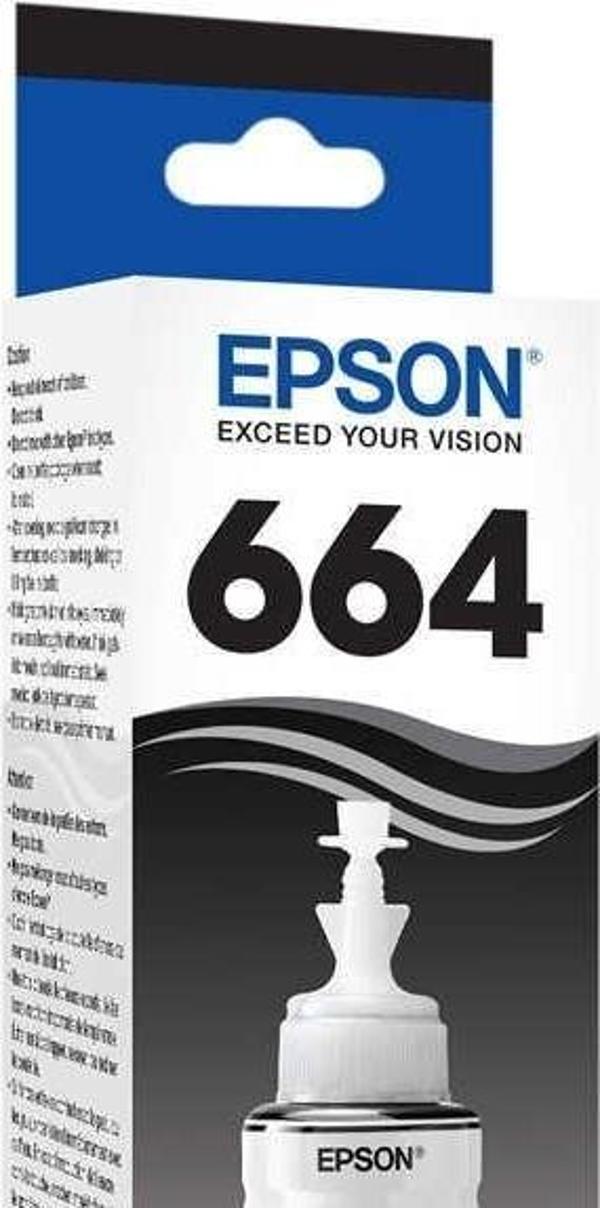 Epson C13t66414a Mürekkep Kartuş 6.500 Sayfa Siyah 70ml - Image 1