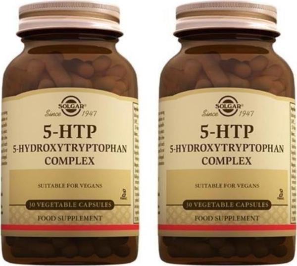 Solgar 5-HTP 100 Mg 30 Veg Kapsül - 2 Adet - Image 1