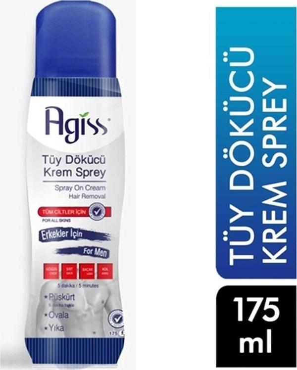 Agiss Erkek Tüy Dökücü Sprey 100 Ml - Image 1