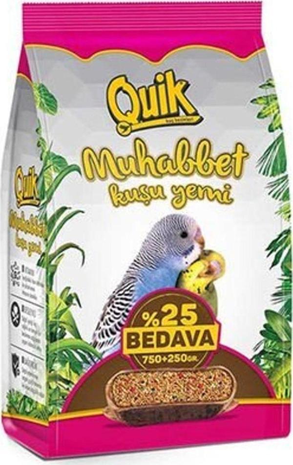 Quik Muhabbet Kuşu Yemi 1 Kg - Image 1