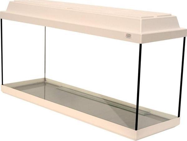Kanki Pet Akvaryum Düz Beyaz Tam Kapak 100 Cm - Image 1