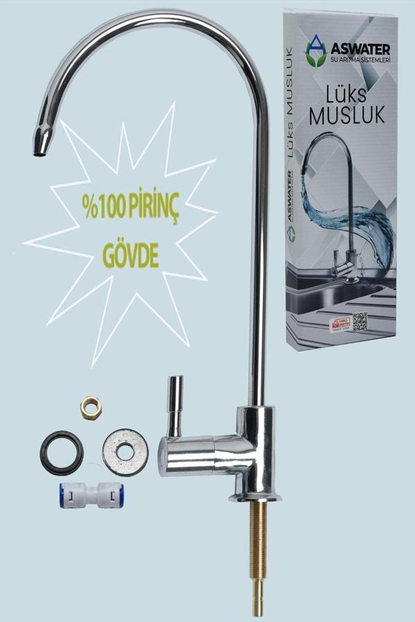 As Water Ihlas - Lg Su Arıtma Cihazı Uyumlu %100 Pirinç Gövde Lüks Arıtma Musluğu Musluk - Image 1