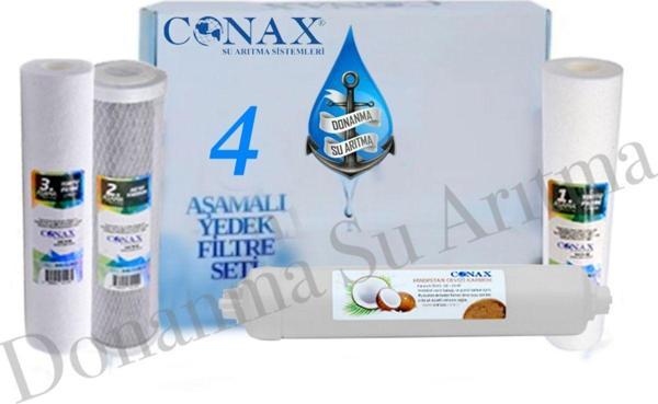 Conax Açık Kasa 4 Lü Filtre Seti (, Blyss Ve Diğer Tüm Açık Kasa Cihazlar İle Uyumludur). - Image 1