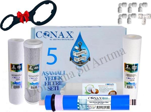 Conax Açık Kasa 5 Li Filtre Seti Orjinal Elıte Membranlı (Tüm Açık Kasa Cihazlar İçin) - Image 1