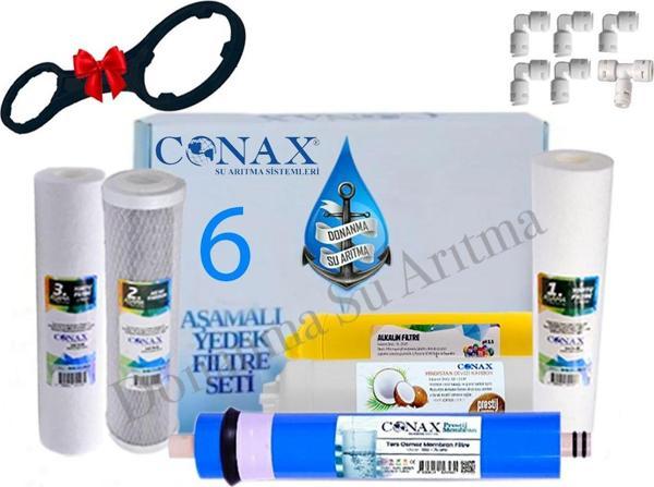 Conax Açık Kasa 6 Lı Filtre Seti Orjinal Membran Tüm Açık Kasa Cihazlar Ile Uyumlu - Image 1