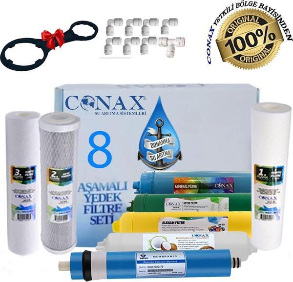 Conax Açık Kasa 8 Li Filtre Seti Benc Membranlı (Tüm Açık Kasa Cihazlar İçin) - Image 1