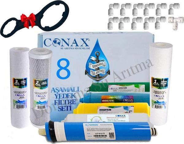 Conax Açık Kasa 8 Li Filtre Seti Vontron Membranlı (Tüm Açık Kasa Cihazlar İçin) - Image 1