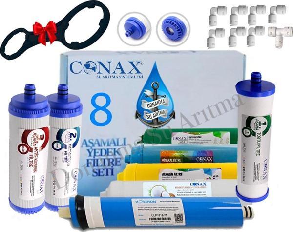 Conax Gold Special 8 Li Full Yedek Filtre Seti Vontron Membranlı - Image 1