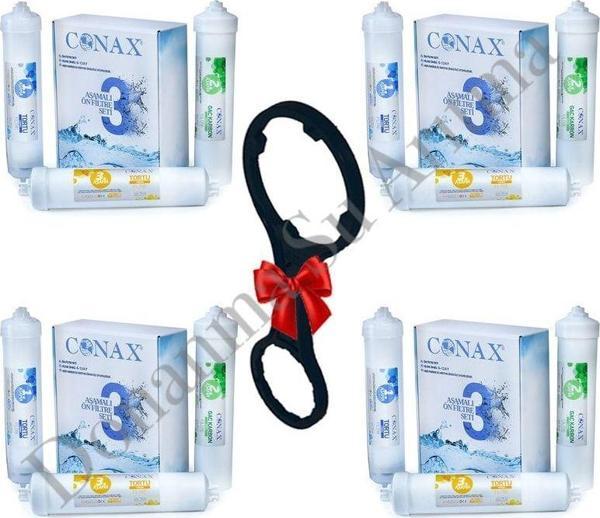 Conax Kapalı Kasa 3 Lü Ön Filtre Seti 4 Set - Image 1