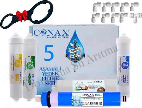 Conax Kapalı Kasa 5Li Filtre Seti Orjinal Elıte Membranlı (Blyss Ve Tüm Kapalı Kasa Cihazlar İçin) - Image 1