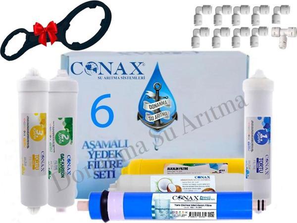 Conax Kapalı Kasa 6 Lı Filtre Seti Elıte Membran Tüm Kapalı Kasa Cihazlar Ile Uyumlu - Image 1
