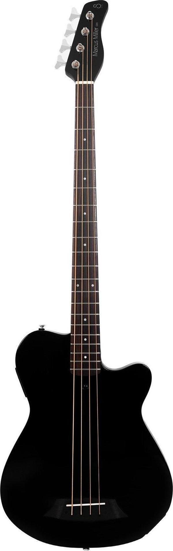 Sire Marcus Miller GB5 4 Telli Semi Acoustic Bas Gitar BK (Solid Body) - Image 1