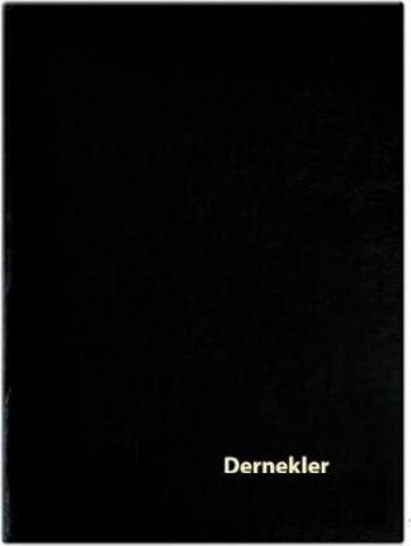 Altınyıldız Dernek Evrak Kayıt Defteri 100 Yaprak Suni Deri Ciltli DRN-607 - Image 1