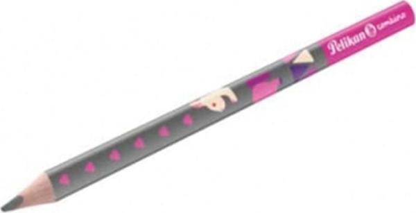 Pelikan Jumbo Combino Başlangıç Kalemi (Kurşun Kalem) Pembe P-810401 (12 Li Paket) - Image 1