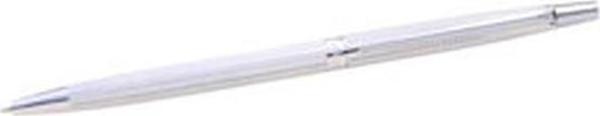 Scrikss 711W Balıksırtı İşlemeli Chrome Lüks Kutuda Tükenmez Kalem - Image 1