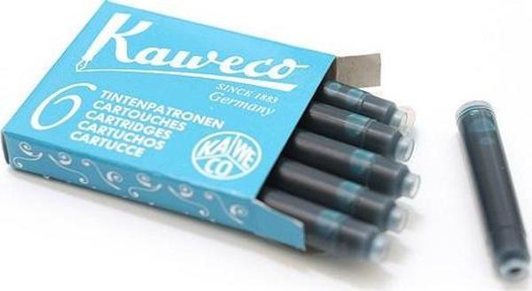 Kaweco Dolmakalem Kartuş 6'lı Turkuaz 10000260 - Image 1