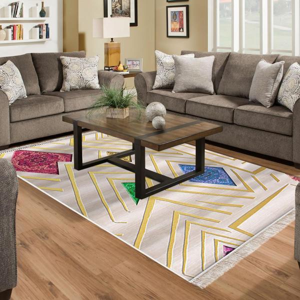 Eko Trend DJT Halı Yıkanabilir Kaymaz Taban P1337 Modern Renkli - Image 1
