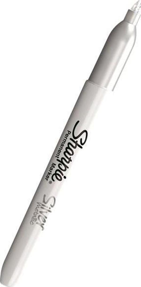 Sharpie Metalik Gümüş Markör - Image 1
