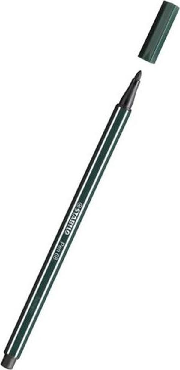 Stabilo Pen 68 Fineliner Zeytin Yeşili Kalem - Image 1
