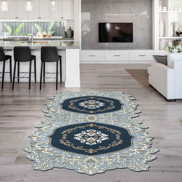 ANTORYUM Lazer Kesim Kaymaz Taban Dijital Baskı Halı ST600154gr - Image 1