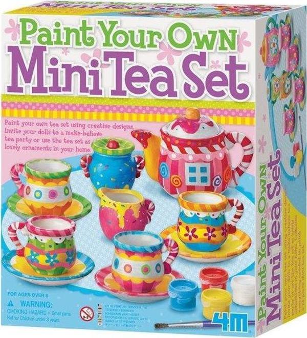 4M Mini Çay Seti Boyama Seti 4541 - Image 1