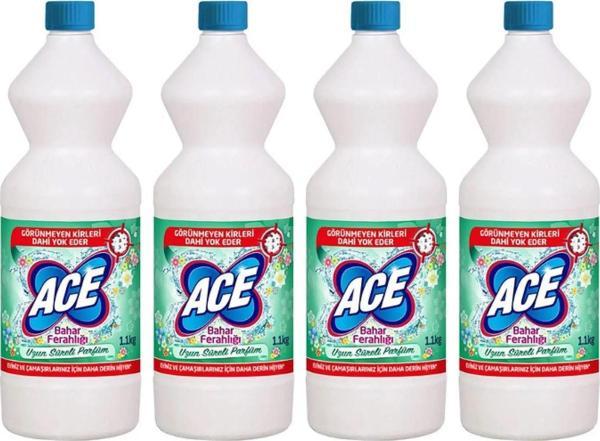 Ace Bahar Çamaşır Suyu 1000 ml x 4 Adet - Image 1