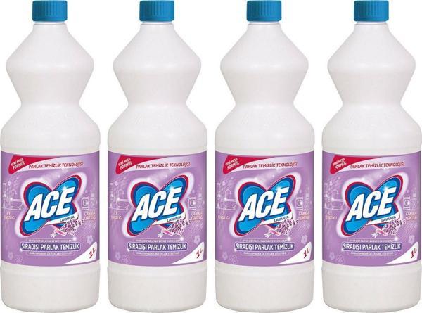 Ace Çamaşır Suyu 1000 ml Lavanta x 4 Adet - Image 1