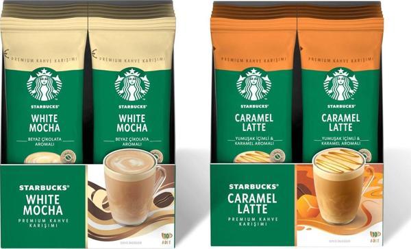 Starbucks Premium Serisi 2 x 10 lu / Caramel Latte - White Mocha - Image 1