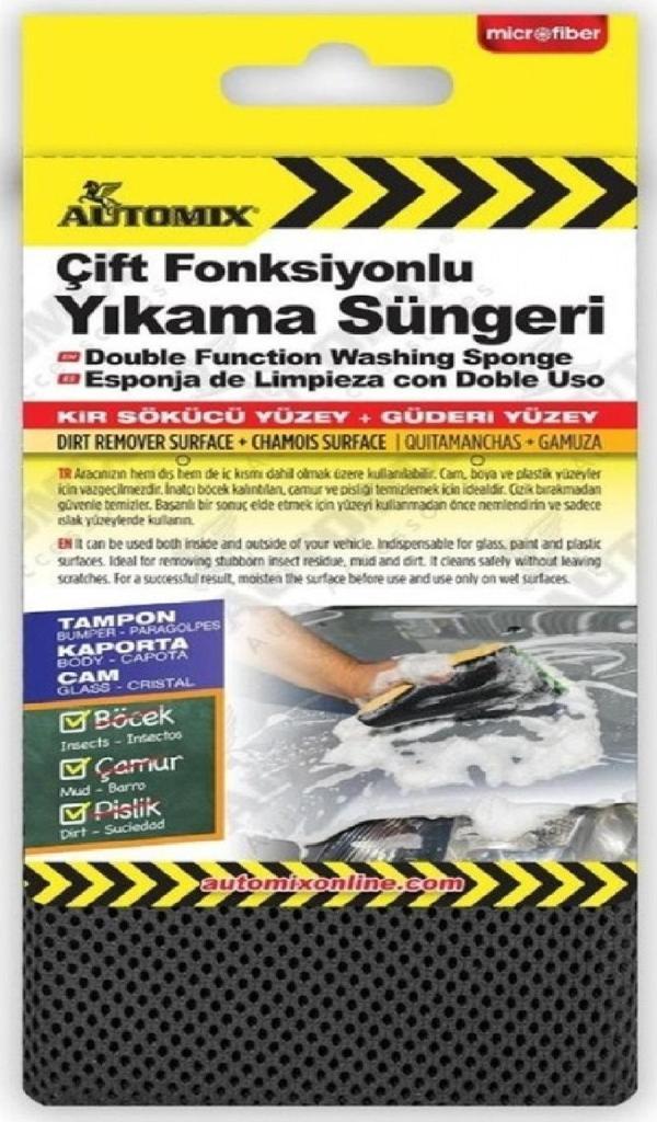 AUTOMİX ÇİFT FONKSİYONLU YIKAMA SÜNGERİ - Image 1